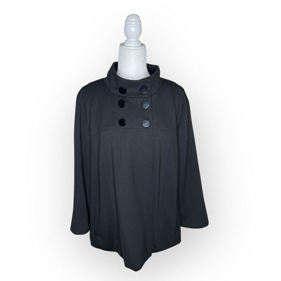 SANDRO Black Swing Jacket Size 1 X - Picture 2 of 9